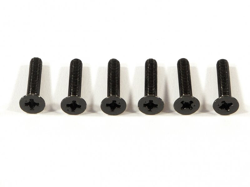 HPI Spares FLAT HEAD SCREW M3x15mm (6pcs) Z529