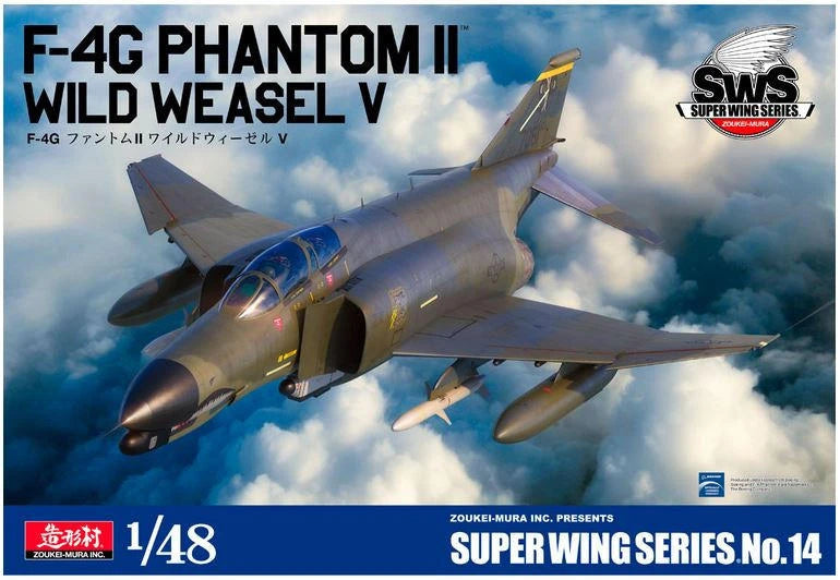 Zoukei-Mura 1/48 F-4G Phantom II Kit - Wild Weasel V SWS48-14
