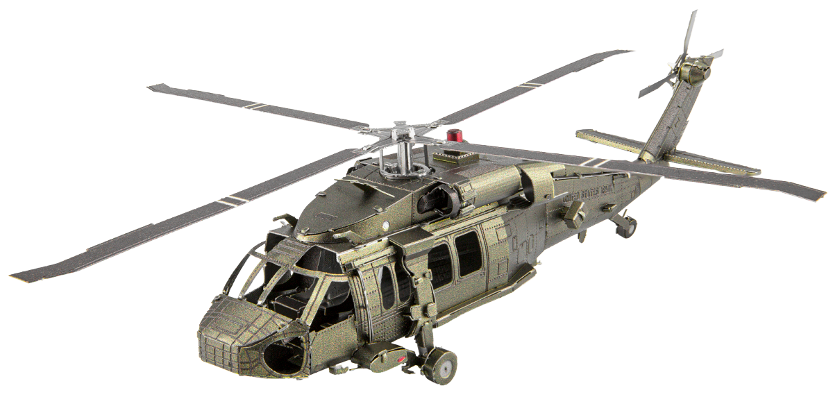 Metal Earth Black Hawk MMS461