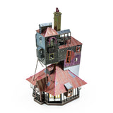 Metal Earth The Burrow in Colour from Harry Potter film MMS476