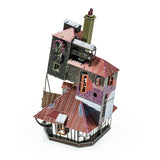 Metal Earth The Burrow in Colour from Harry Potter film MMS476