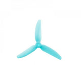 HQProp 6x4x3 V1S Tri-Blade Durable Propellers (2x CW + 2x CCW) - Light Blue