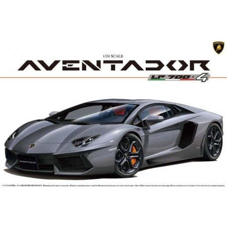 Aoshima 1/24 LAMBORGHINI AVENTADOR LP700-4 FULL ENGINE DETAIL 00142