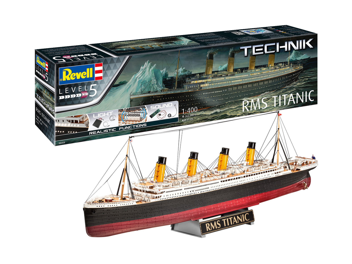 Revell 1/400 Technik RMS Titanic 00458