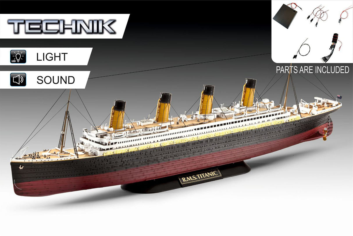 Revell 1/400 Technik RMS Titanic 00458