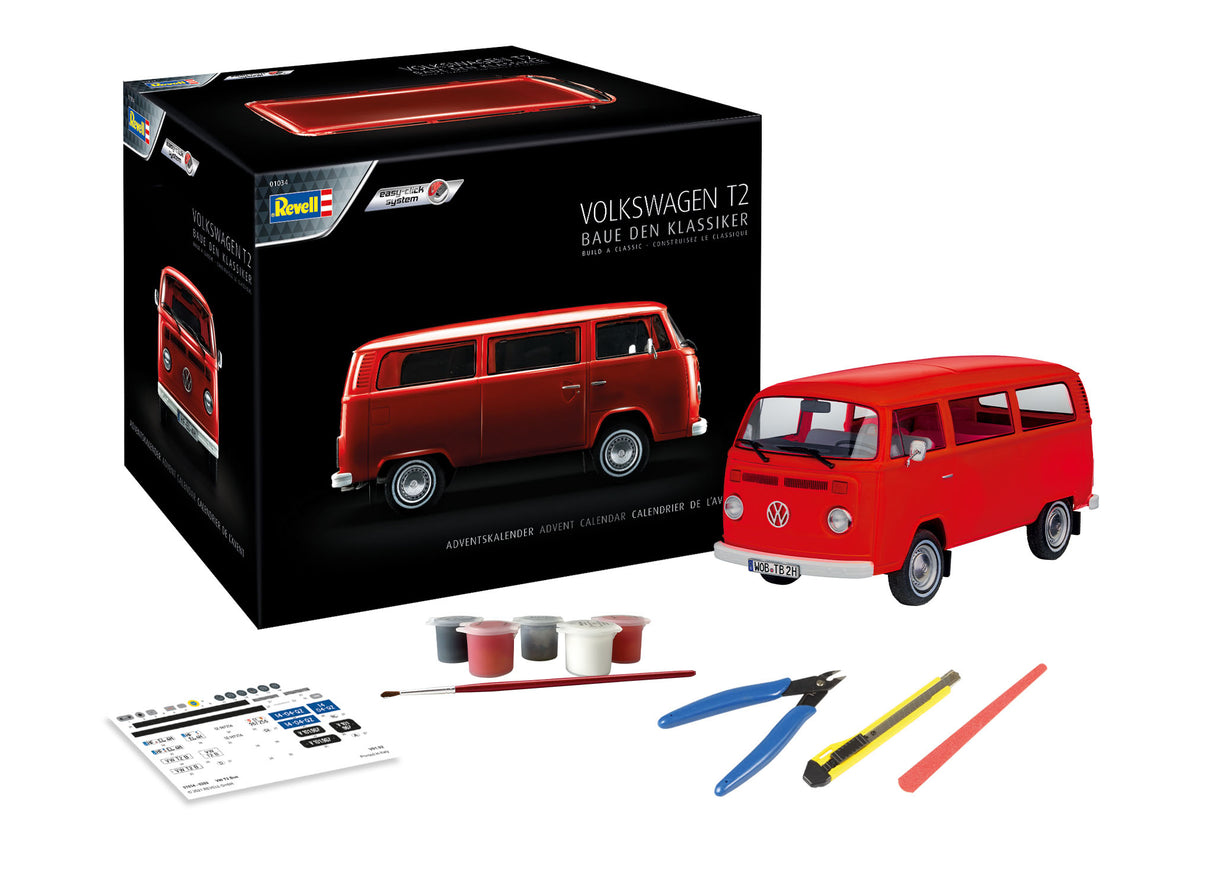 Revell Advent calendar VW T2 Bus 01034