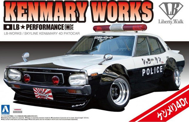 Aoshima 1/24 KEN & MARY WORKS CUSTOM PATROL CAR 4 DOOR 01068