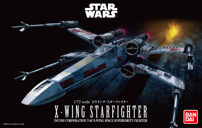 Bandai 1/72 X-Wing Starfighter 01200