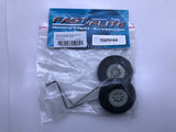 TOP GUN PARK-FLITE TB20 EP REAR LANDING GEAR 50mm foam wheels (Box 91)