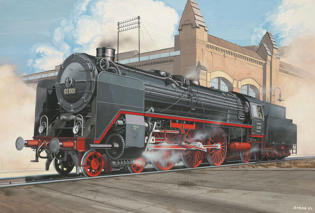 Express locomotive BR 02 & Tender 22T30 1:87