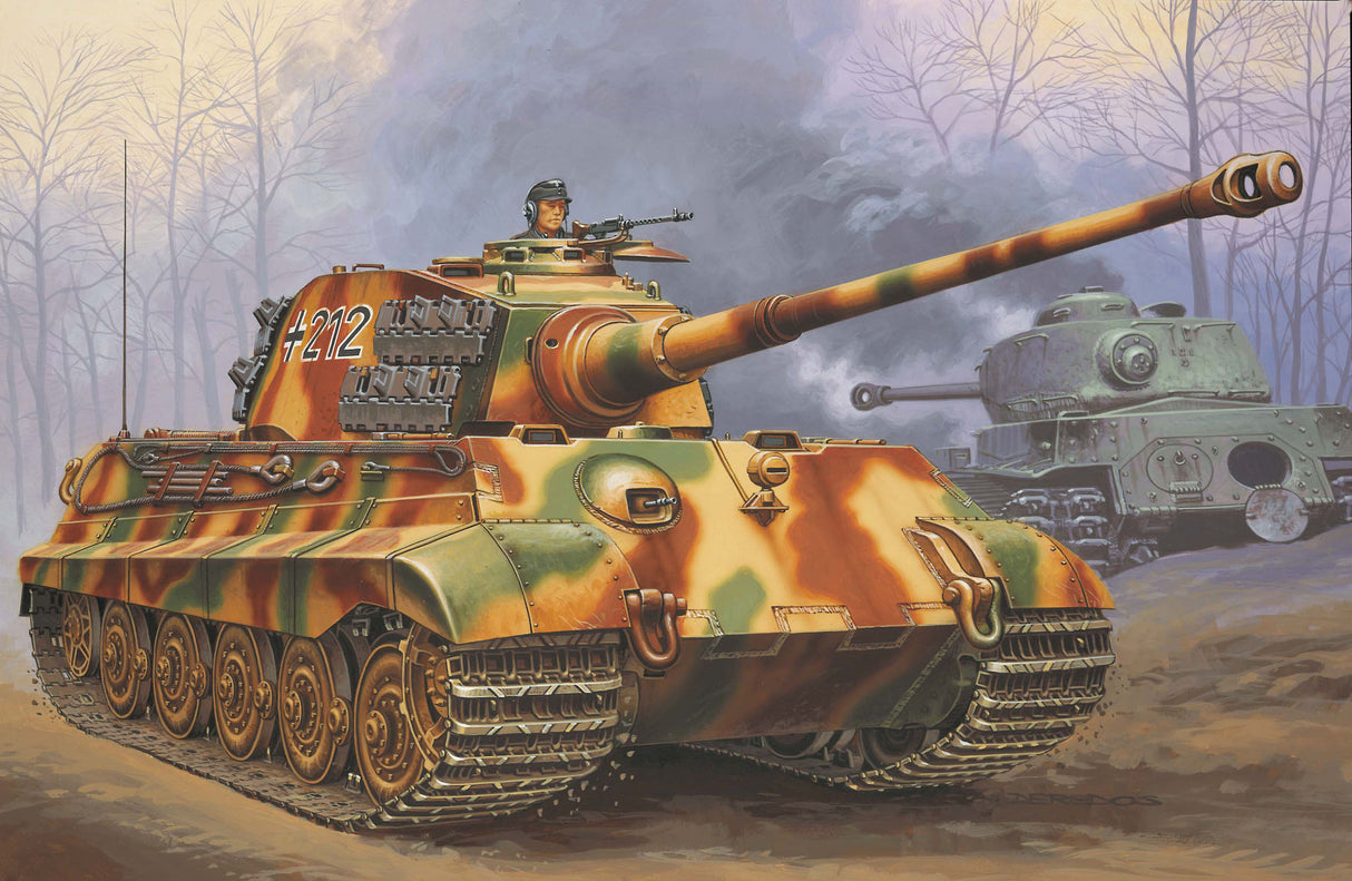 Revell 1/72 Tiger II Ausf. B Production Turret 03129