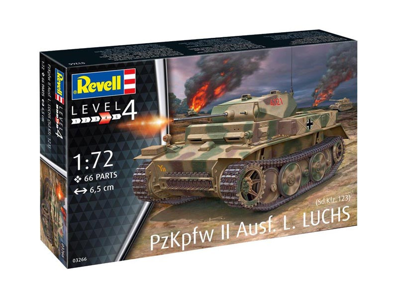 Revell 1/72 PzKpfw II Ausf. L. Luchs (Sd.Kfz.123) 03266