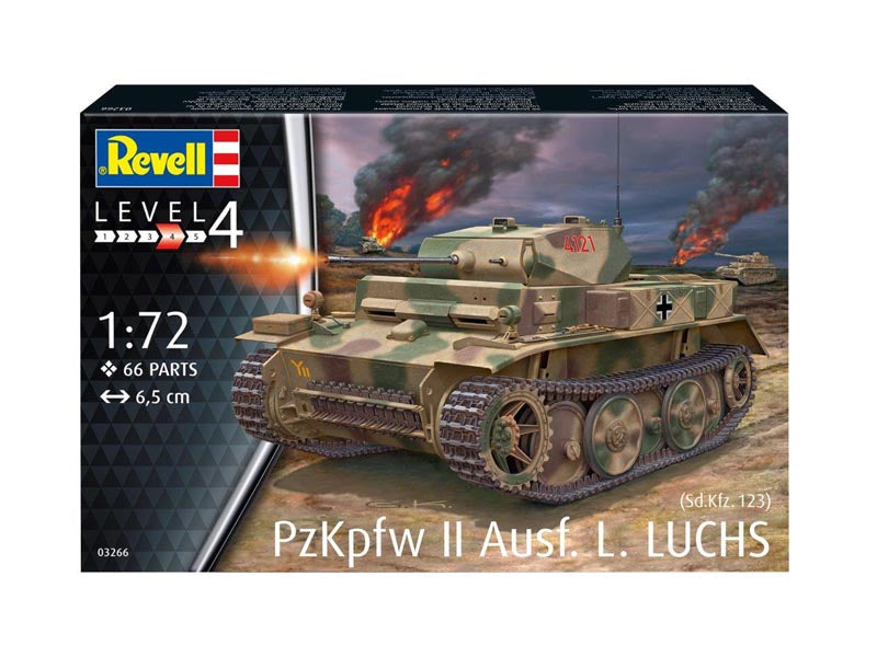 Revell 1/72 PzKpfw II Ausf. L. Luchs (Sd.Kfz.123) 03266