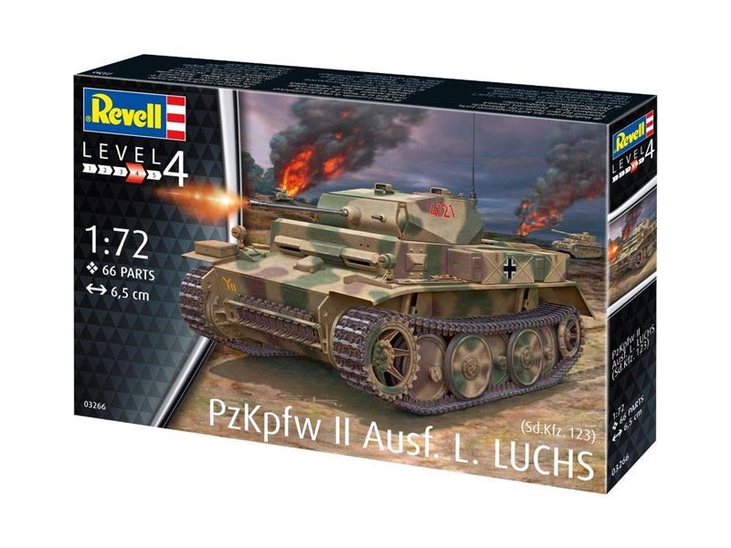 Revell 1/72 PzKpfw II Ausf. L. Luchs (Sd.Kfz.123) 03266
