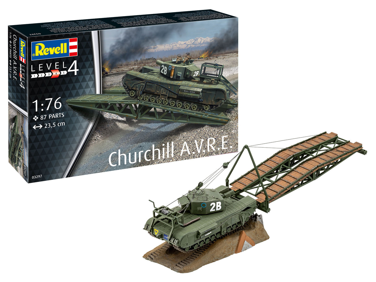 Revell 1/76 Churchill A.V.R.E. 03297