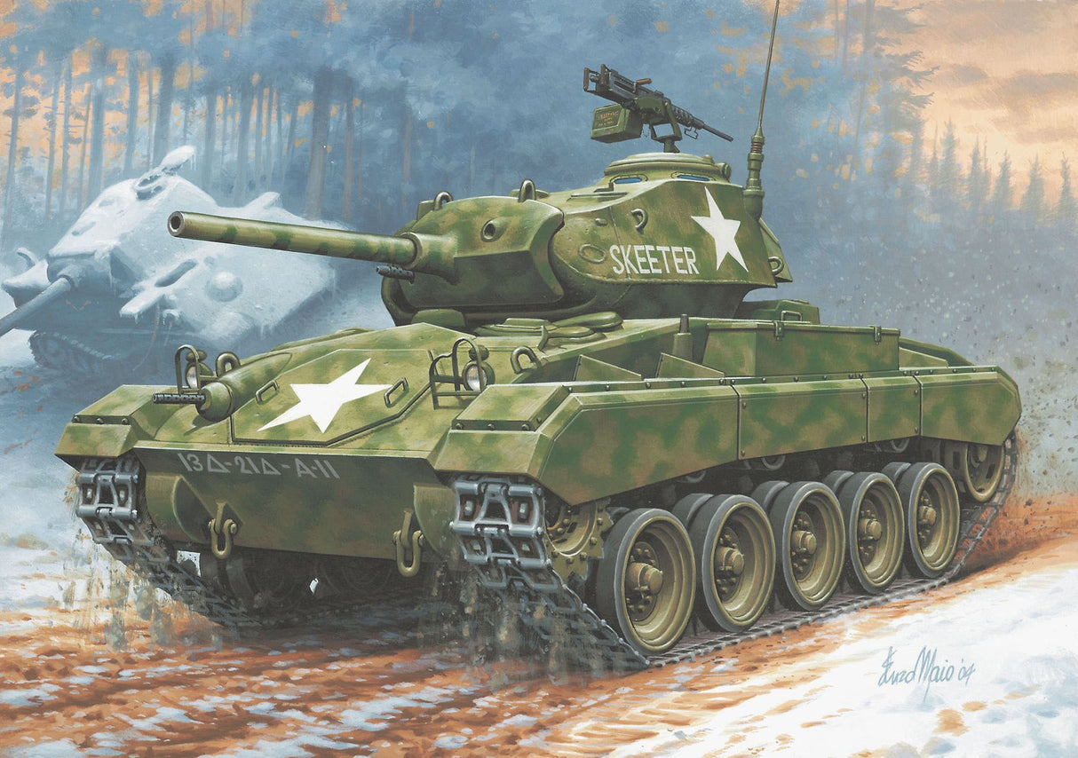 Revell 1/76 M24 Chaffee 03323