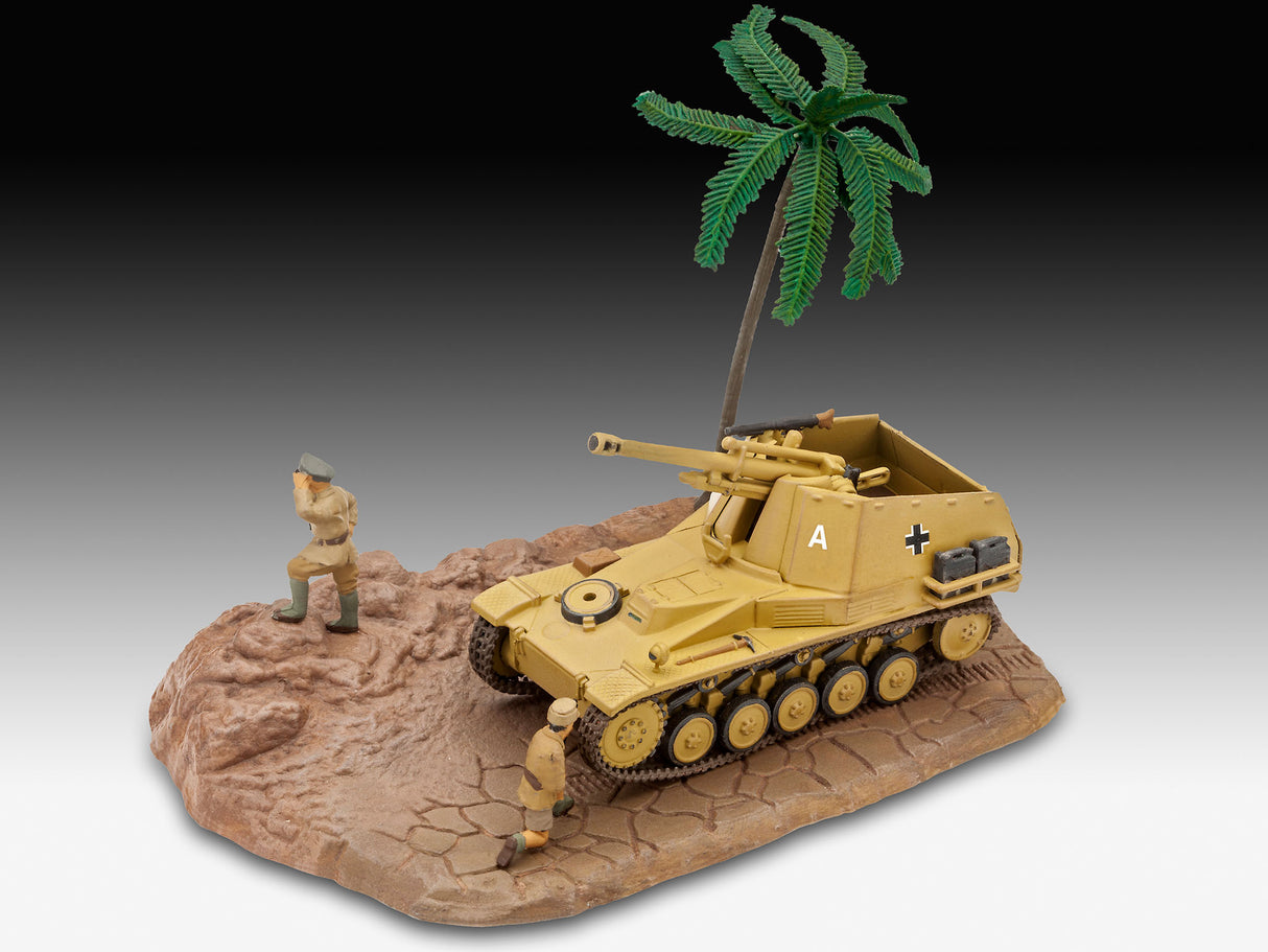 First Diorama Set - Sd.Kfz. 124 Wespe 1:76