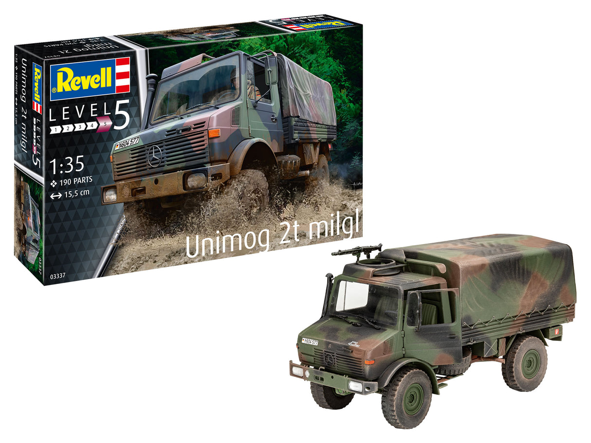 Unimog 2T milgl 1:35