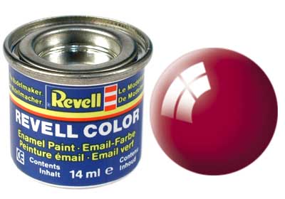 Revell Enamel No.34  Tinlet 14ml Ferrari red gloss