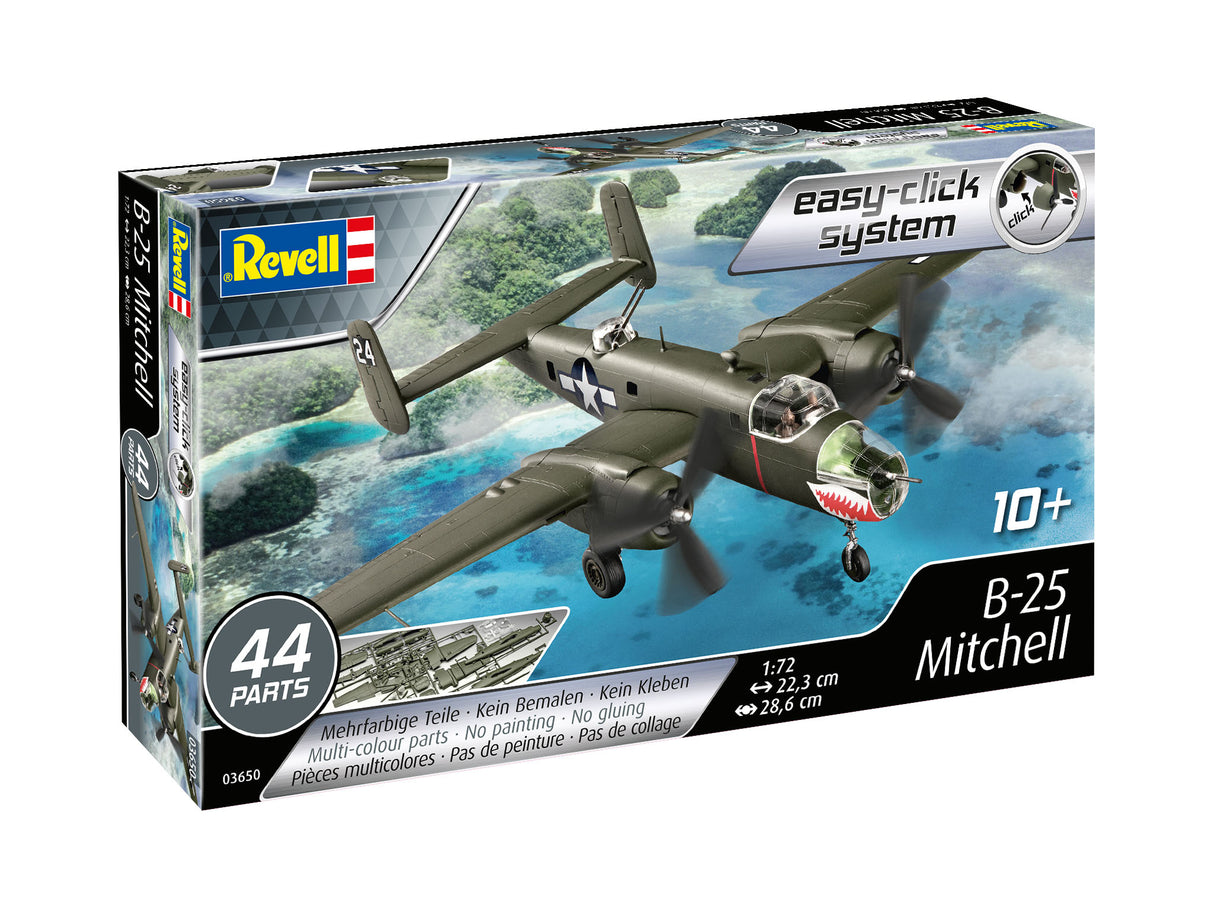 Revell 1/72B-25 Mitchell easy-click-system Kit 03650