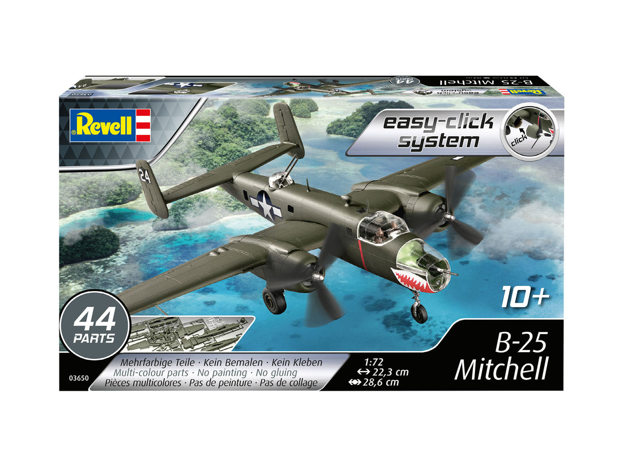 Revell 1/72B-25 Mitchell easy-click-system Kit 03650
