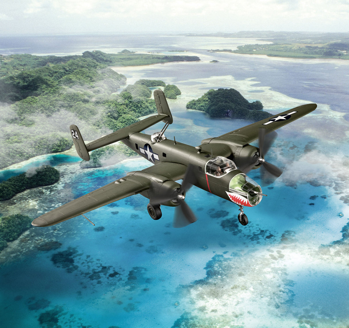 Revell 1/72B-25 Mitchell easy-click-system Kit 03650
