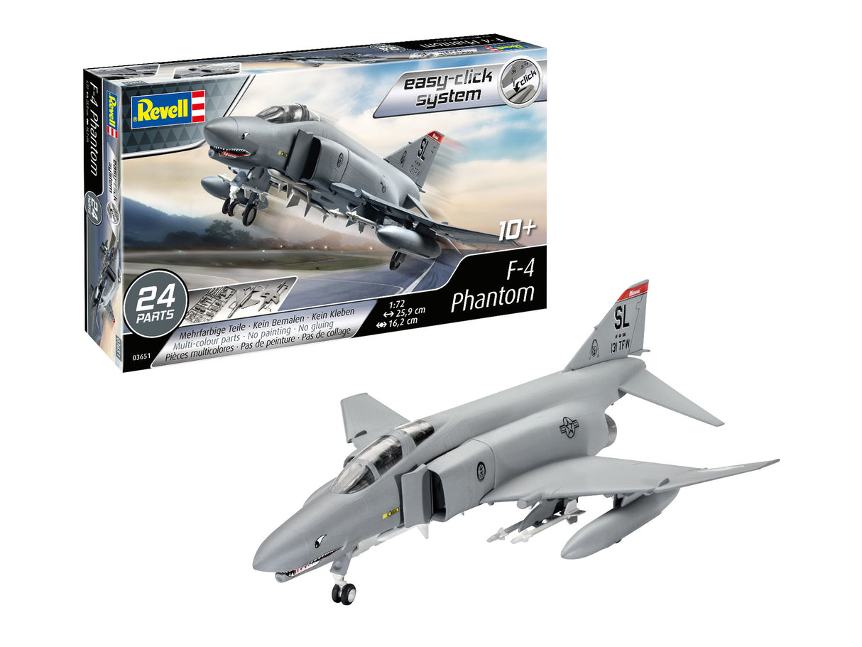 Revell 1/72 F-4 Phantom easy-click-system kit 03651