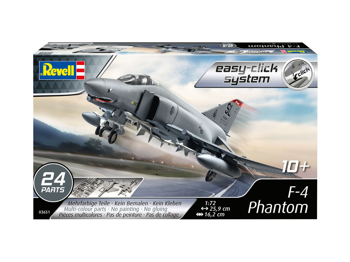 Revell 1/72 F-4 Phantom easy-click-system kit 03651