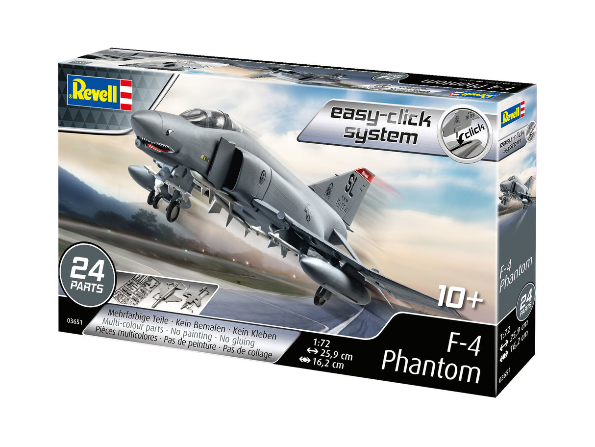 Revell 1/72 F-4 Phantom easy-click-system kit 03651