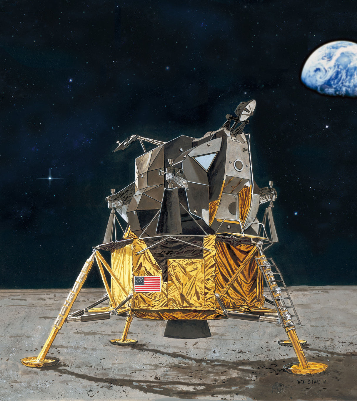 Gift Set Apollo 11 Lunar Module Eagle 1:48