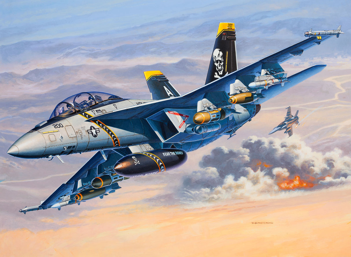 Revell 1/72 F/A-18F Super Hornet 03834