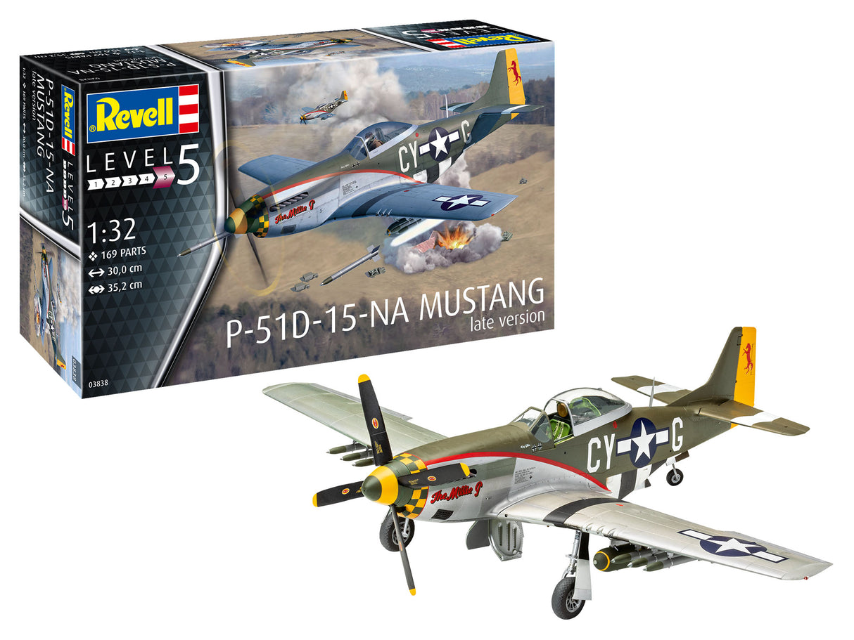 Revell 1/32 P-51D Mustang (late version) 03838