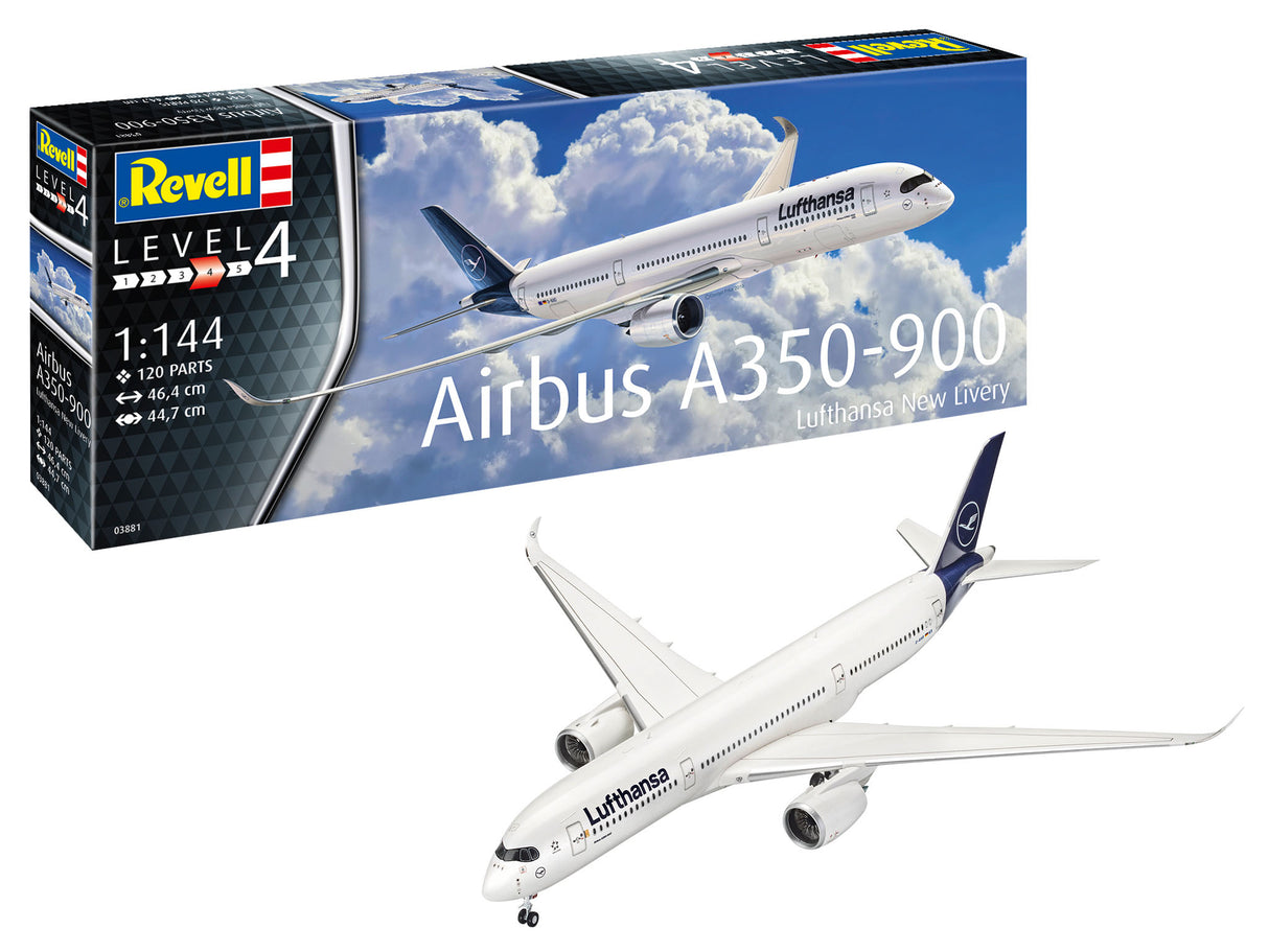 Revell 1/144 Airbus A350-900 Lufthansa New Livery 03881