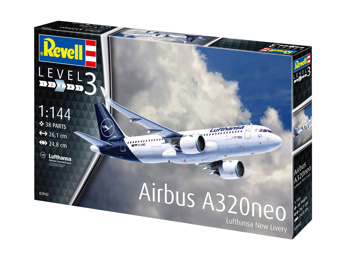Revell 1/144 Airbus A320neo Lufthansa New Livery 03942