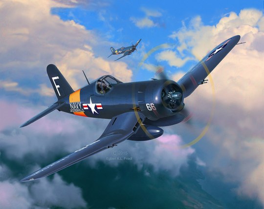 Plastic Kit Revell 1/72 F4U-4 Corsair 03955