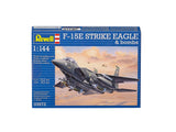 Plastic Kit Revell F-15E STRIKE EAGLE & bombs 1:144 03972