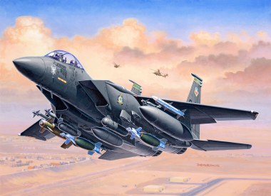 Revell 1/144 F-15E STRIKE EAGLE & bomb Gift Set