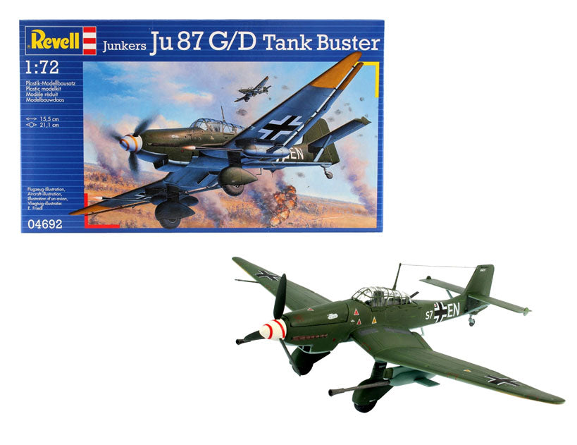 Junkers Ju 87 G/D Tank Buster 1:72