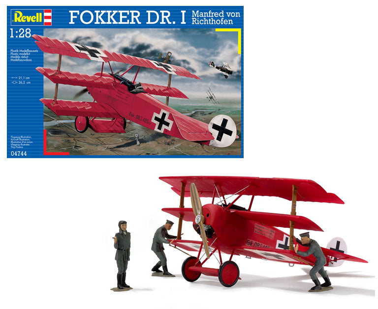 Revell 1/28 Fokker Dr.I Richthofen 04744