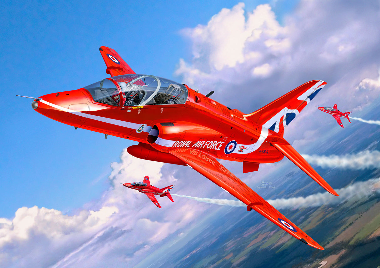 Revell 1/72 BAe Hawk T.1 Red Arrow Gift Set