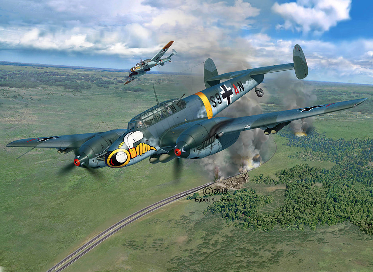 Plastic Kit REVELL Messerschmitt Bf110 C-7 1/32 scale 04961