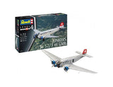 Plastic Kit Revell 1/72 Junkers Ju52/3m Civil Model Kit