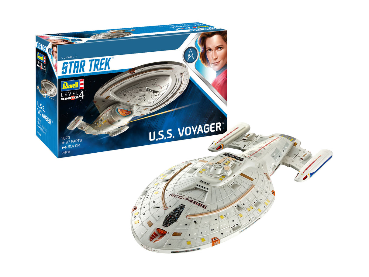 U.S.S. Voyager NCC-74656 (Star Trek: Voyager) 1:670