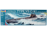 Revell 1/144 German U-boat Type VII C/41 Atlantic version 05100