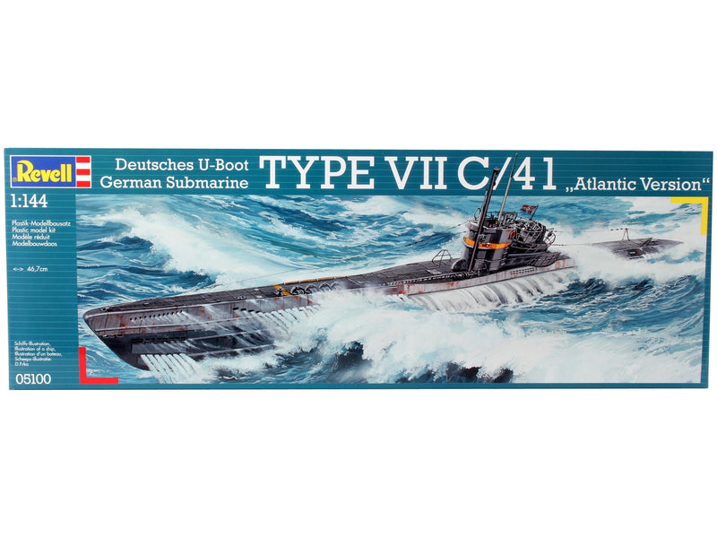 Revell 1/144 German U-boat Type VII C/41 Atlantic version 05100
