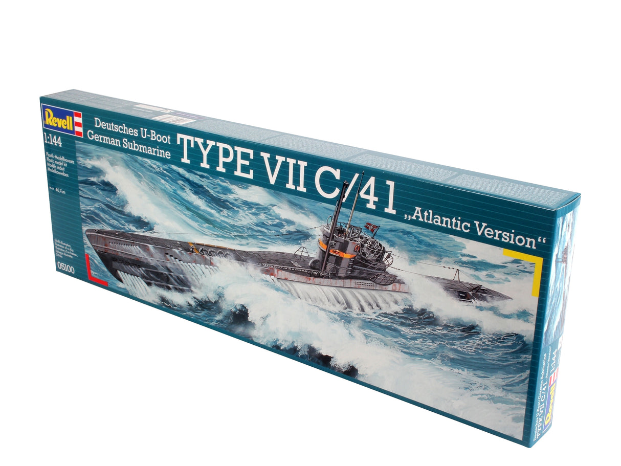 Revell 1/144 German U-boat Type VII C/41 Atlantic version 05100