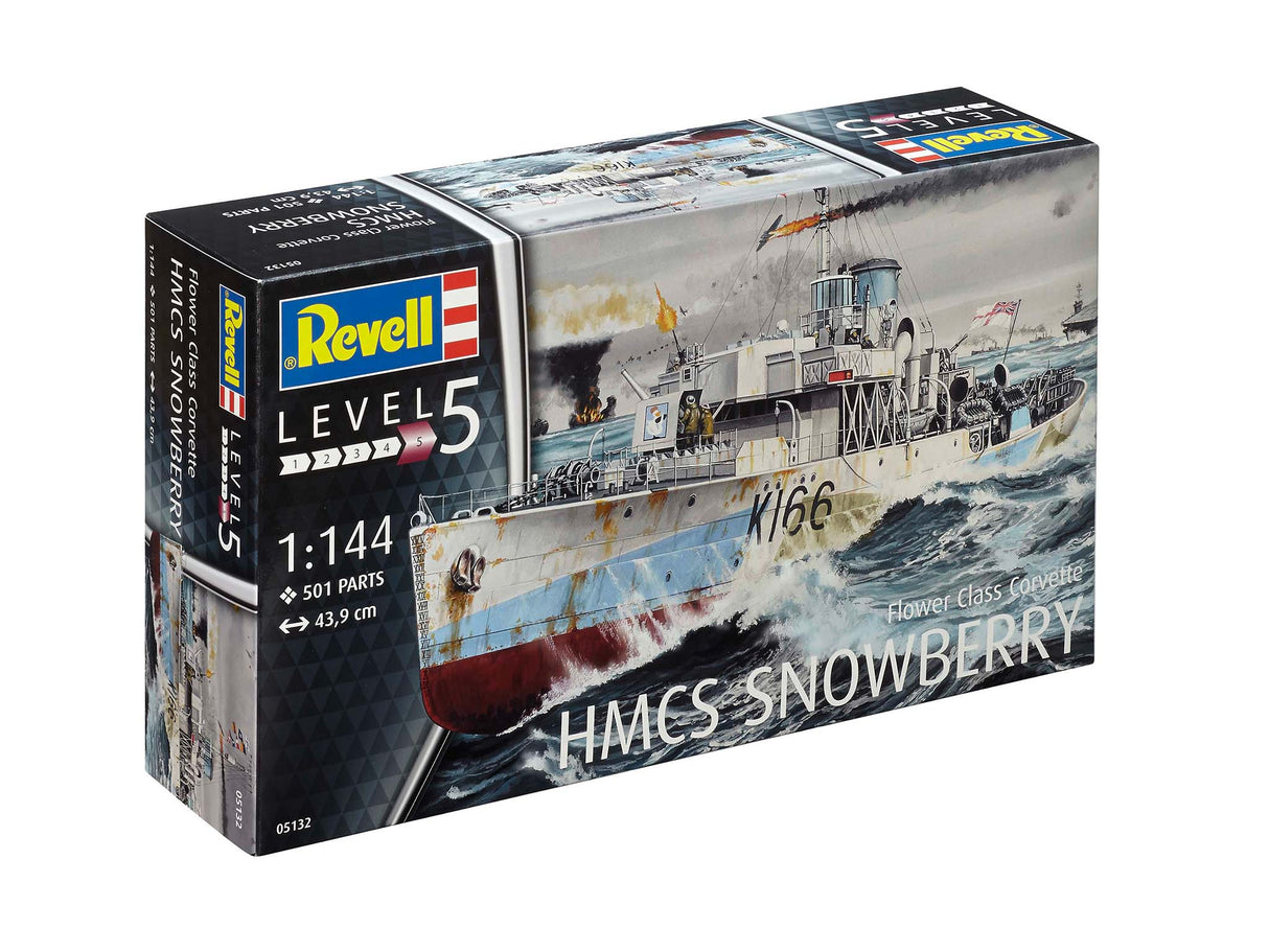 Revell 1/144 HMCS Snowberry Flower Class Corvette 05132