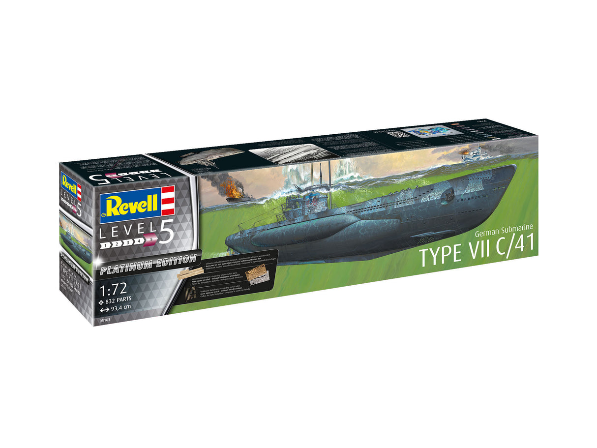 German Submarine Type VII C/41 1:72