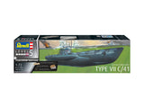 German Submarine Type VII C/41 1:72