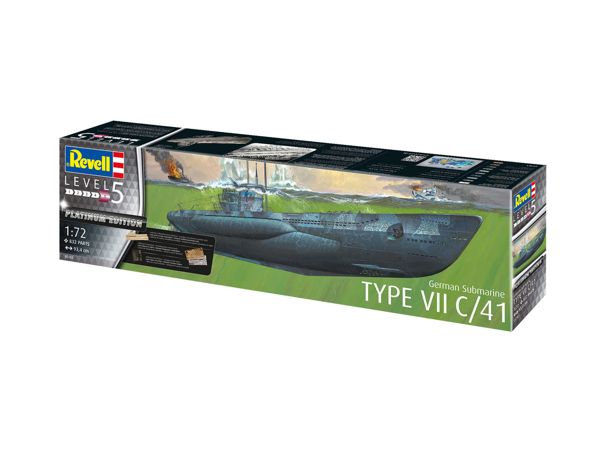 German Submarine Type VII C/41 1:72